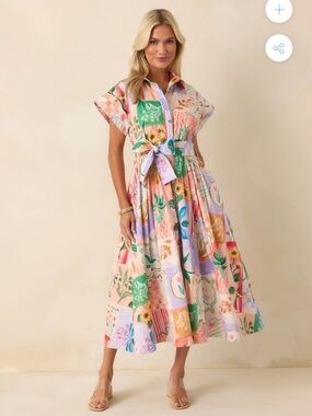 Prosperina Savannah Midi Dress